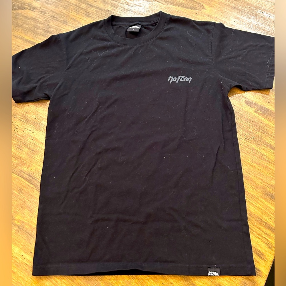 Vintage 90s No Fear T shirt Motorcycle ‘the desire to win burns from within’ S